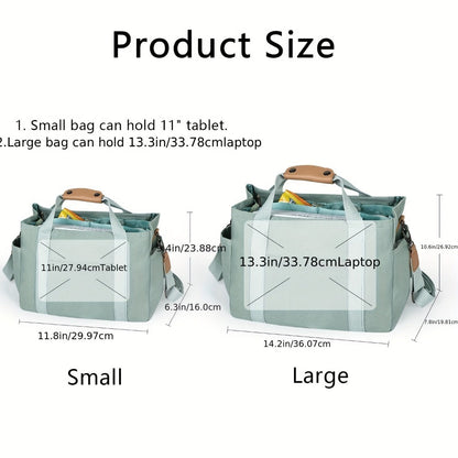 Laptop Bag – 10 Colors, Multi-Pocket, for Travel & Work – detail view 3