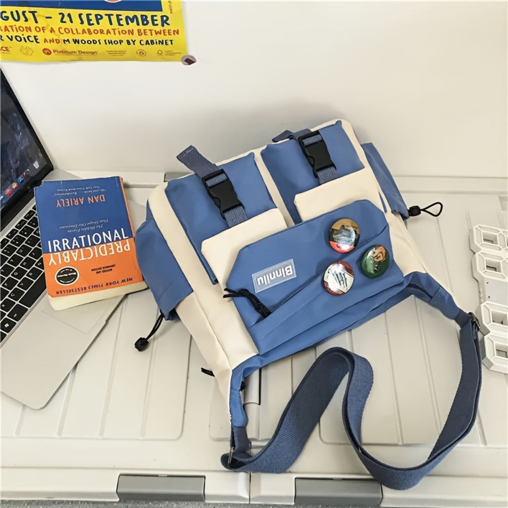 Laptop Bag – Nylon, Large Capacity, Adjustable Strap, for Travel & Work – detail view 5
