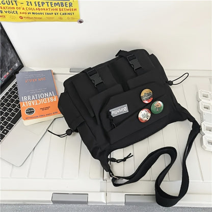 Laptop Bag – Nylon, Large Capacity, Adjustable Strap, for Travel & Work – detail view 7