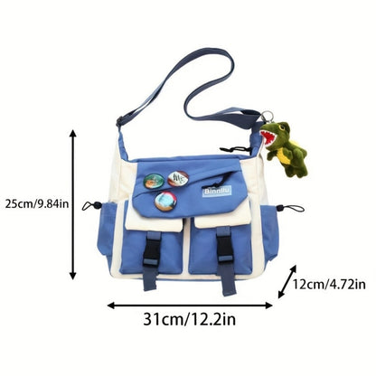 Laptop Bag – Nylon, Large Capacity, Adjustable Strap, for Travel & Work – detail view 8