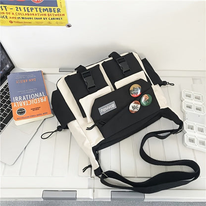 Laptop Bag – Nylon, Large Capacity, Adjustable Strap, for Travel & Work – detail view 9