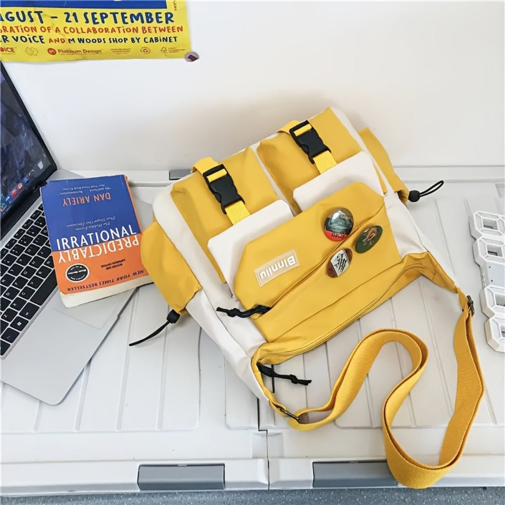 Laptop Bag – Nylon, Large Capacity, Adjustable Strap, for Travel & Work – detail view 11