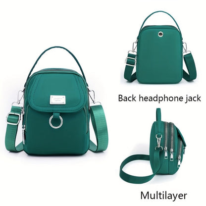 Laptop Bag – Nylon, Mini, Lightweight, Adjustable Strap – detail view 10