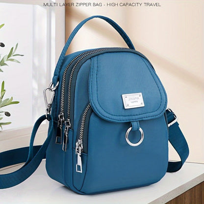 Laptop Bag – Nylon, Mini, Lightweight, Adjustable Strap – detail view 12