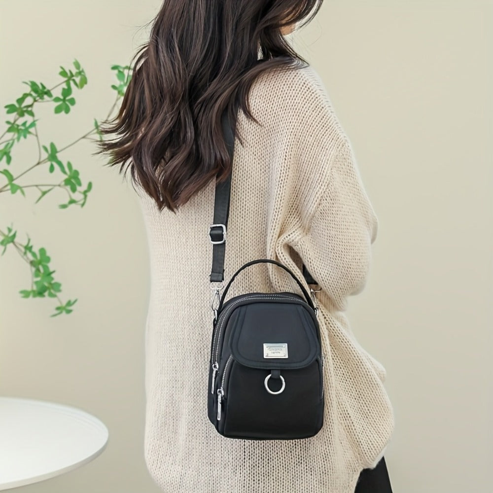 Laptop Bag – Nylon, Mini, Lightweight, Adjustable Strap – detail view 13