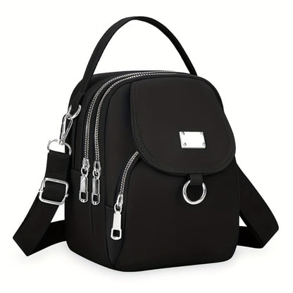 Laptop Bag – Nylon, Mini, Lightweight, Adjustable Strap – detail view 3