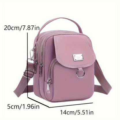 Laptop Bag – Nylon, Mini, Lightweight, Adjustable Strap – detail view 6
