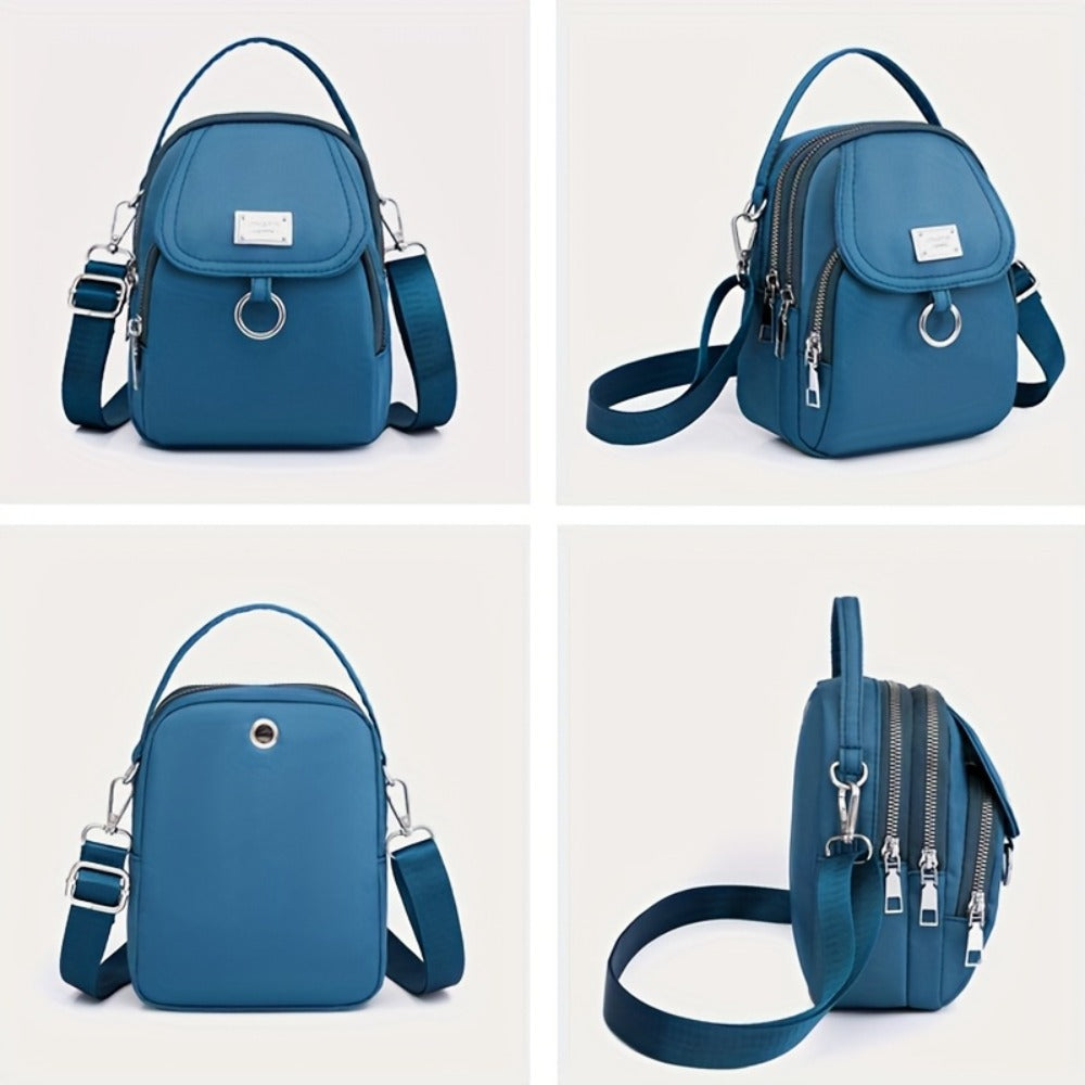 Laptop Bag – Nylon, Mini, Lightweight, Adjustable Strap – detail view 7