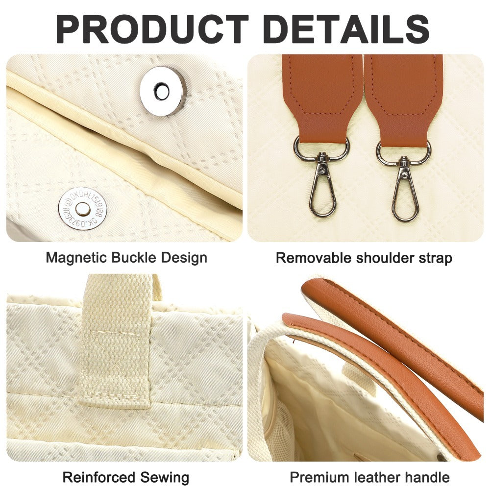 Laptop Bag – Nylon, Multi-Pocket, for Travel & Work – detail view 12