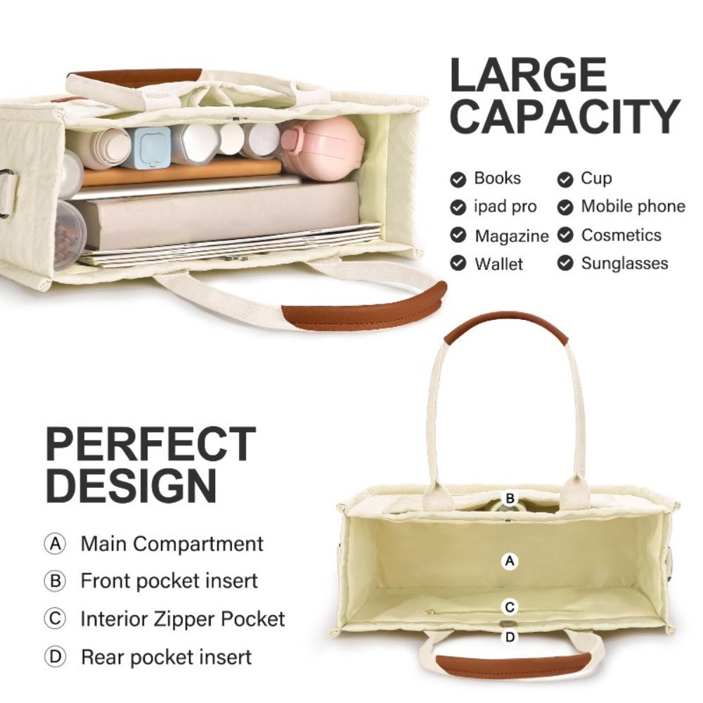 Laptop Bag – Nylon, Multi-Pocket, for Travel & Work – detail view 13