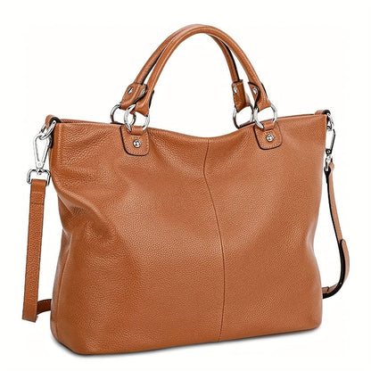 Laptop Bag – 10 Colors, PU Leather, for Travel & Work – front view