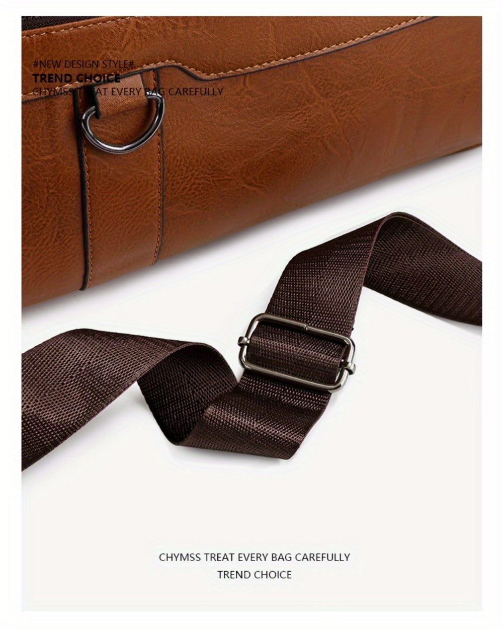 Laptop Bag – PU Leather, Lightweight, for Work & Everyday Use – detail view 22