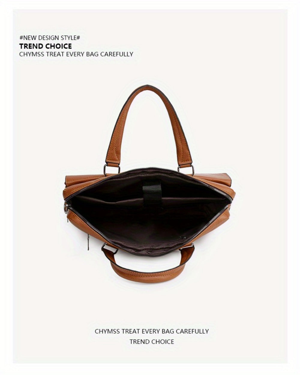 Laptop Bag – PU Leather, Lightweight, for Work & Everyday Use – detail view 23