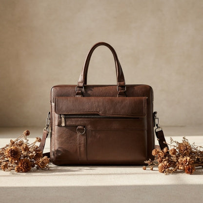 Laptop Bag – PU Leather, Lightweight, for Work & Everyday Use – detail view 8