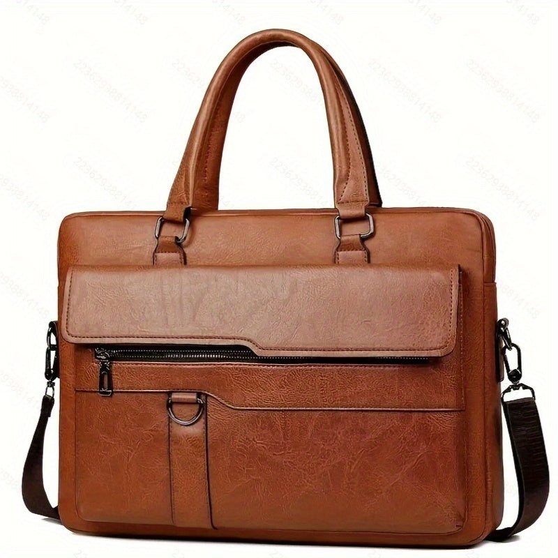 Laptop Bag – PU Leather, Lightweight, for Work & Everyday Use – detail view 2