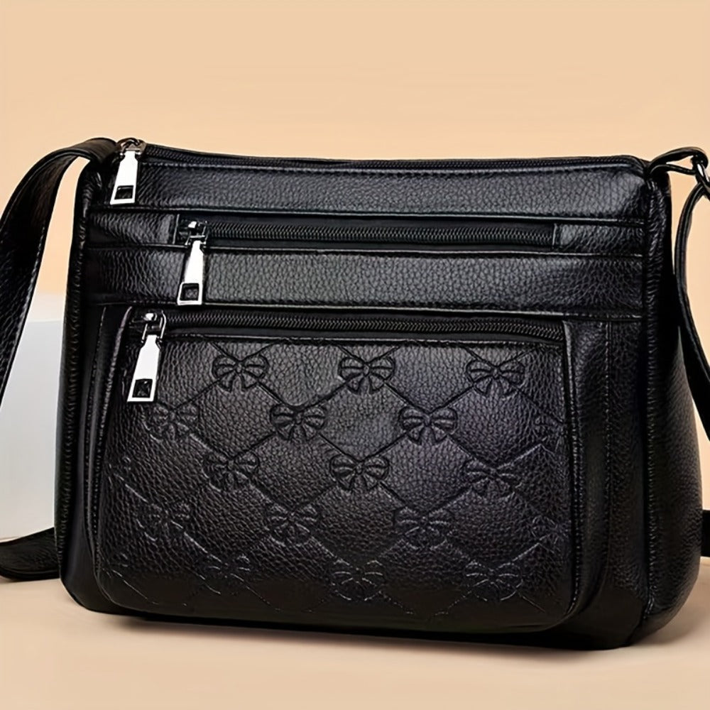 Laptop Bag – Quilted, Adjustable Strap, for Everyday Use – alternate view