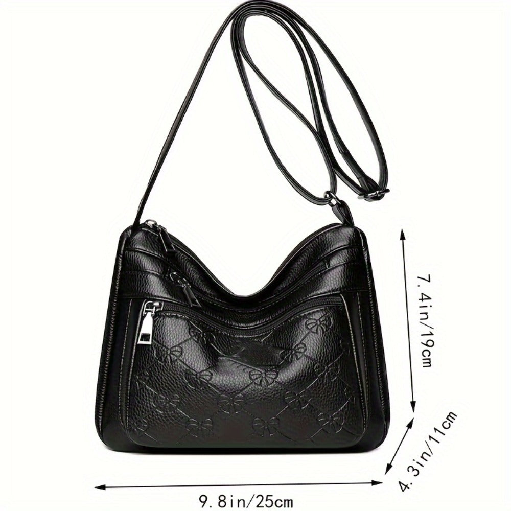Laptop Bag – Quilted, Adjustable Strap, for Everyday Use – detail view 3