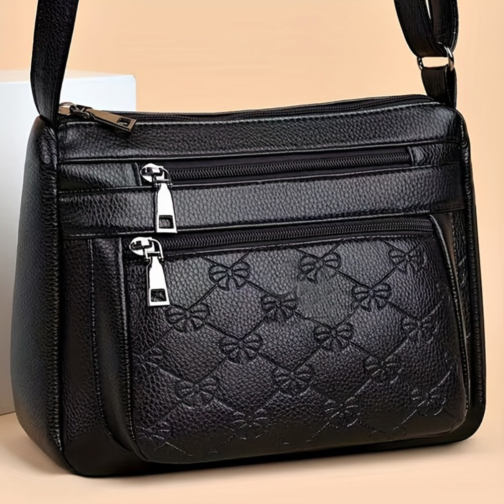 Laptop Bag – Quilted, Adjustable Strap, for Everyday Use – detail view 4