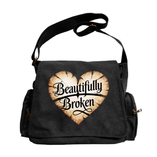 Laptop Bag – for Travel & Everyday Use, Spacious Vintage Flip Top Messenger – detail view 2