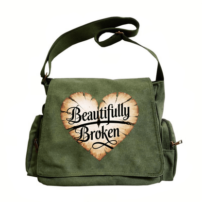 Laptop Bag – for Travel & Everyday Use, Spacious Vintage Flip Top Messenger – detail view 10