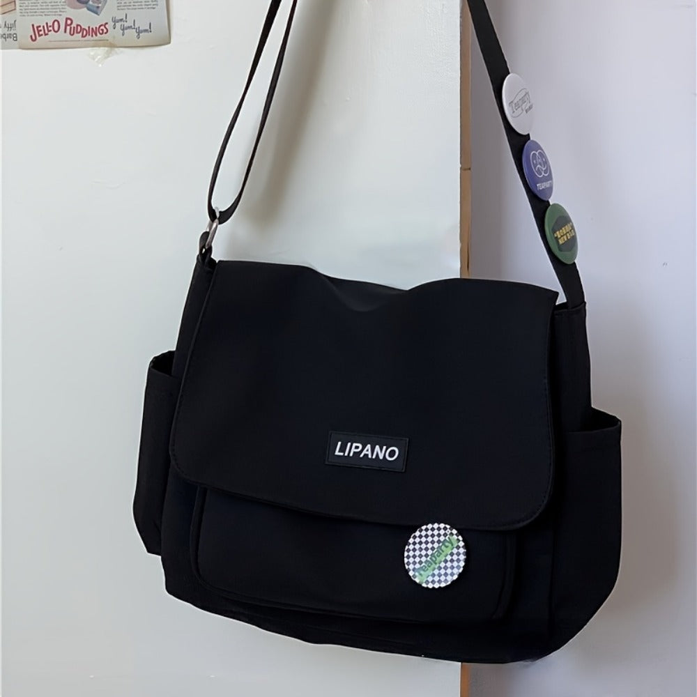 Laptop Bag – for Travel & School, Spacious Casual Messenger Students Unisex – detail view 12