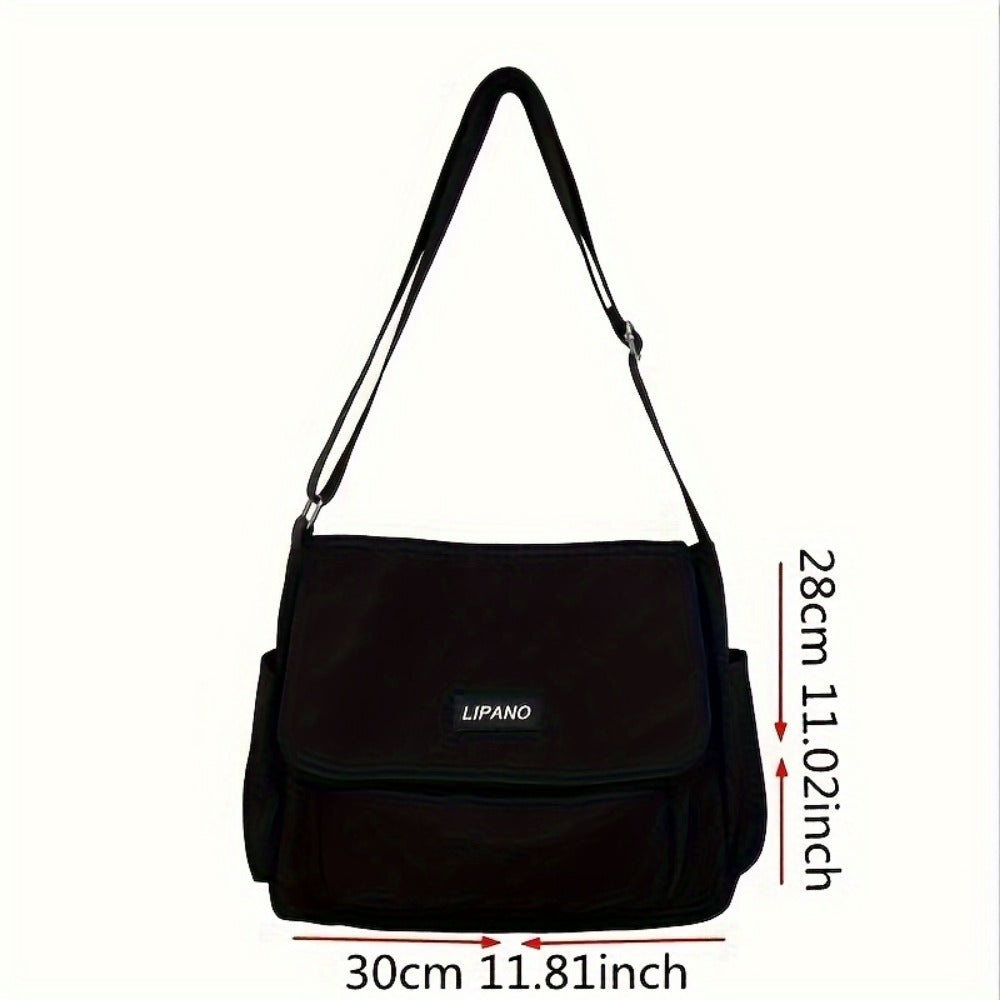 Laptop Bag – for Travel & School, Spacious Casual Messenger Students Unisex – detail view 4