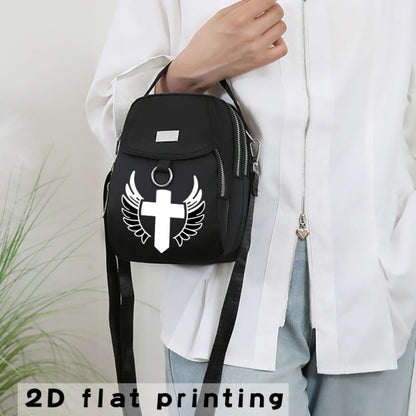 Laptop Bag – for Travel & Work, Angels Arrow Print Messenger Casual – detail view 6