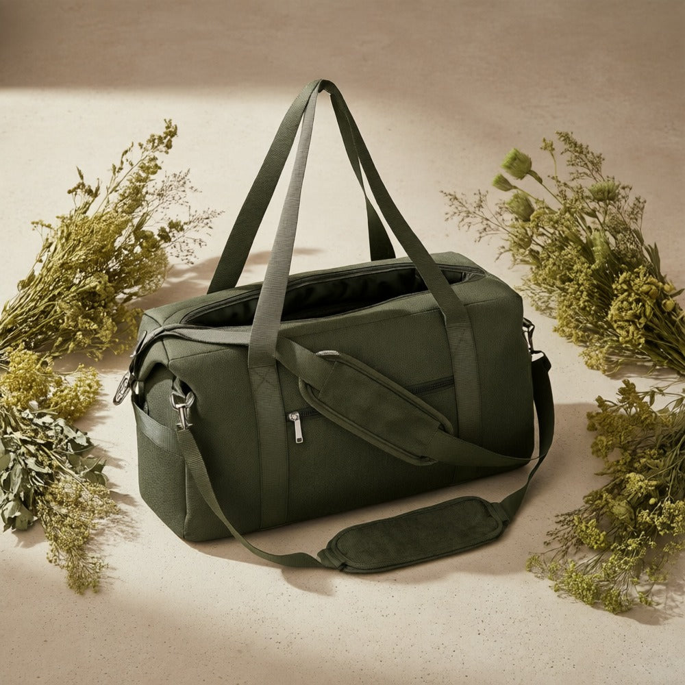 Laptop Bag – for Travel, Gym Duffel Shoe Compartment Large – detail view 10