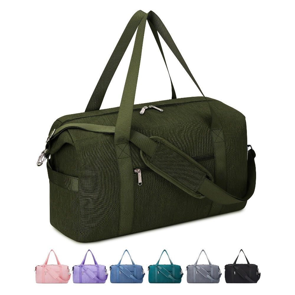 Laptop Bag – for Travel, Gym Duffel Shoe Compartment Large – front view