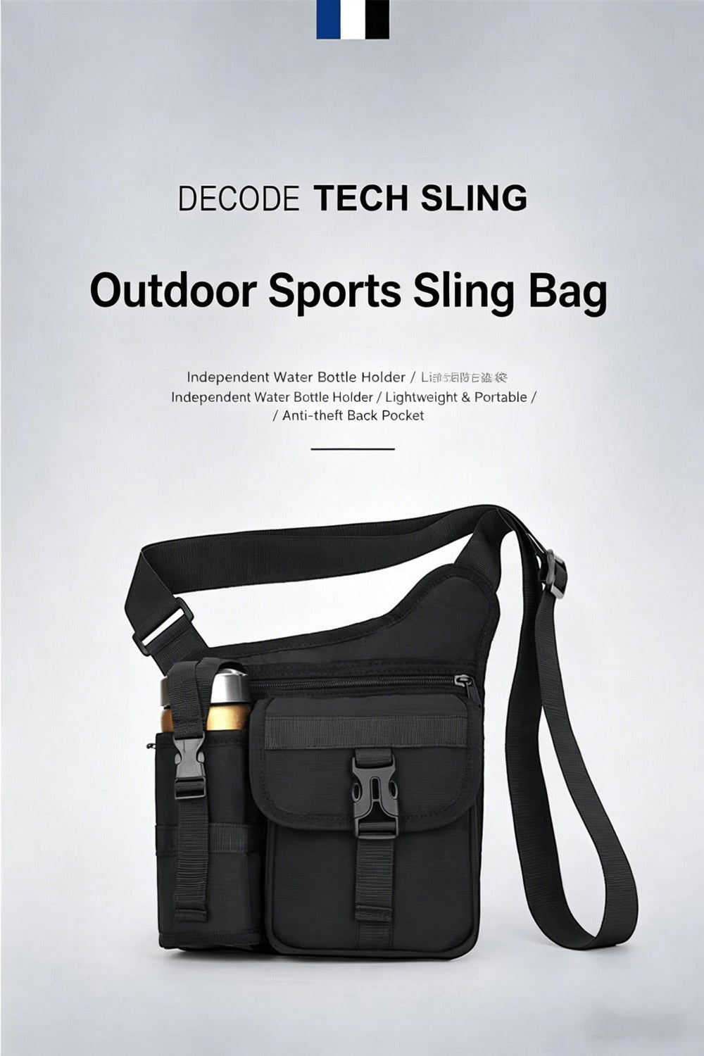 Laptop Bag – for Travel, Messenger Outdoor Sports Wear Resistant – detail view 15