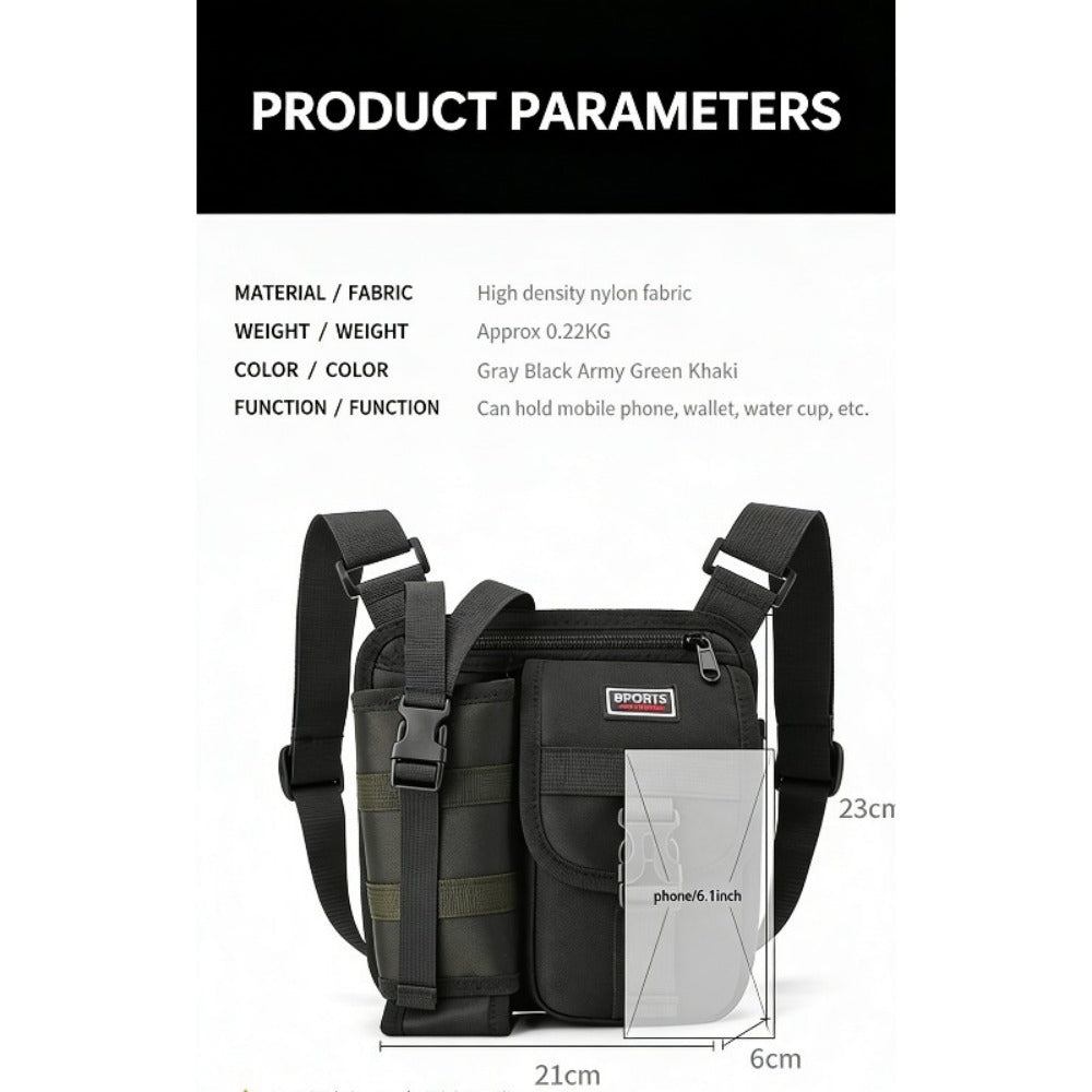 Laptop Bag – for Travel, Messenger Outdoor Sports Wear Resistant – detail view 6