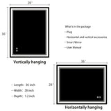 28X36''Horizontal/Vertical