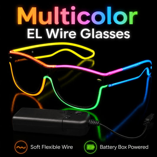 LED Light-Up Glasses shown in the main product view