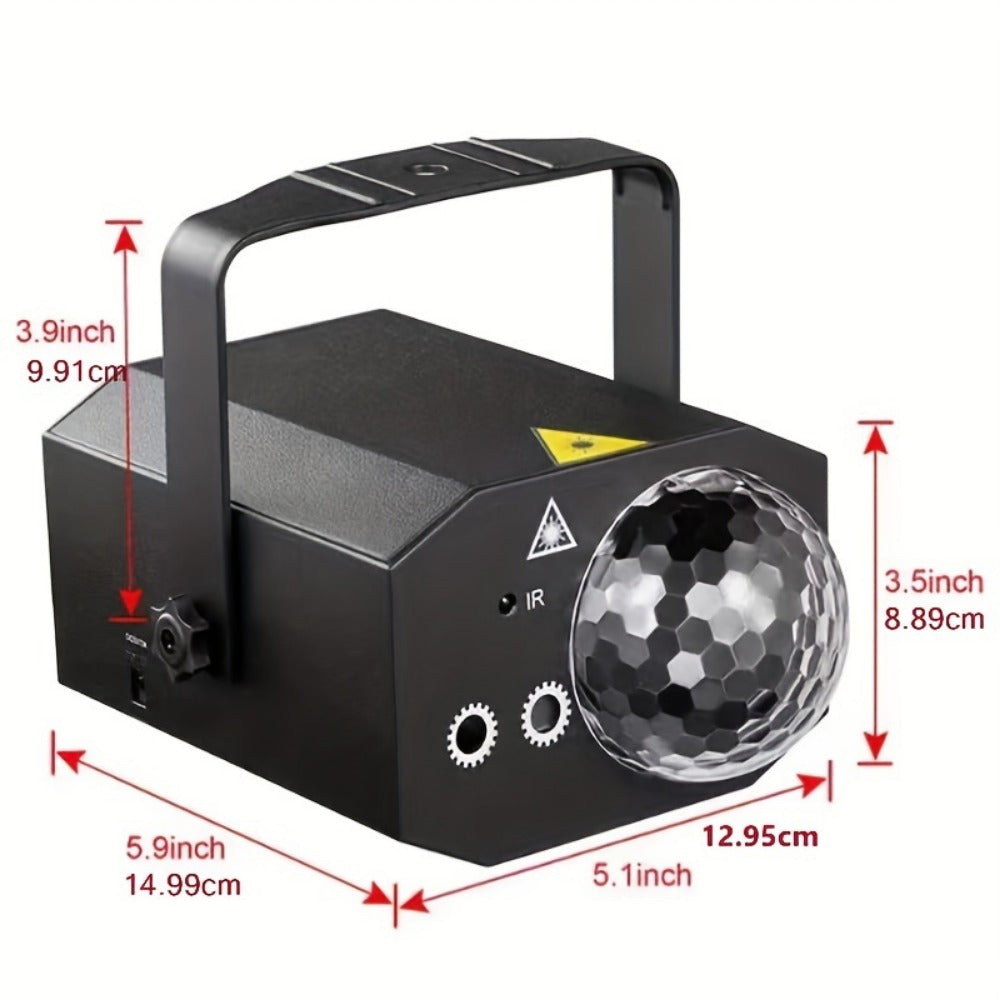 LED Stage Light, 50 feet, RGB, Sound Activated, Lights, Party for Stage and Party Lighting detail image