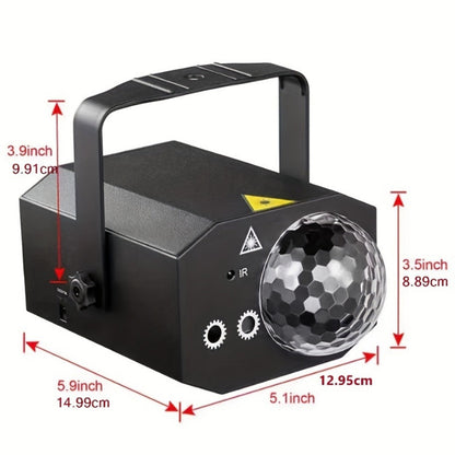 LED Stage Light, 50 feet, RGB, Sound Activated, Lights, Party for Stage and Party Lighting detail image