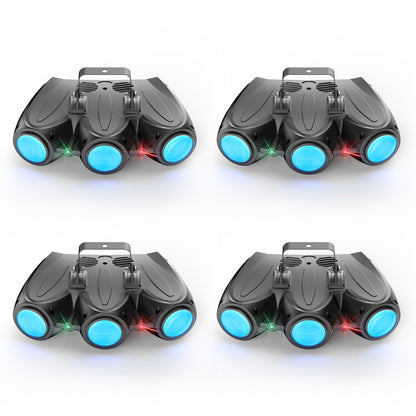 LED Stage Light shown in the 4pcs option