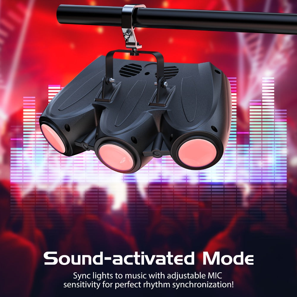 LED Stage Light, Adjustable, RGBW, DMX Control, Ideal, Parties, 40W for Stage and Party detail image - detail view 7