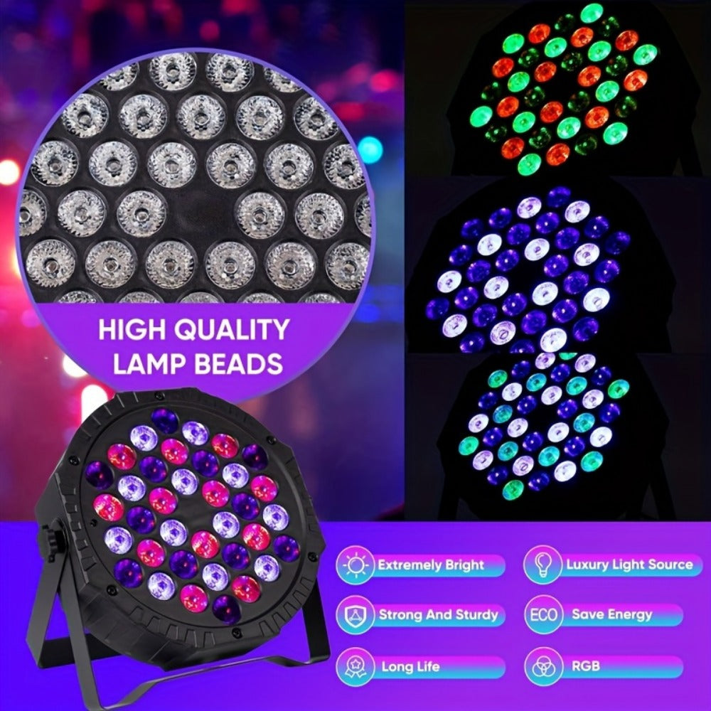 LED Stage Light, DMX Control, RGB, 20/12/10/8/6/4/2/1pc for Stage and Party Lighting detail image - detail view 12