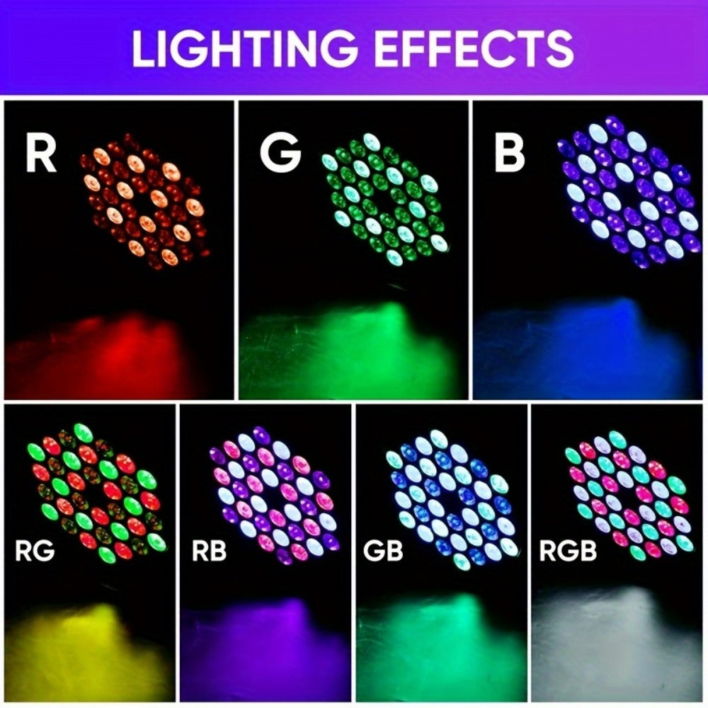 LED Stage Light, DMX Control, RGB, 20/12/10/8/6/4/2/1pc for Stage and Party Lighting detail image - detail view 18