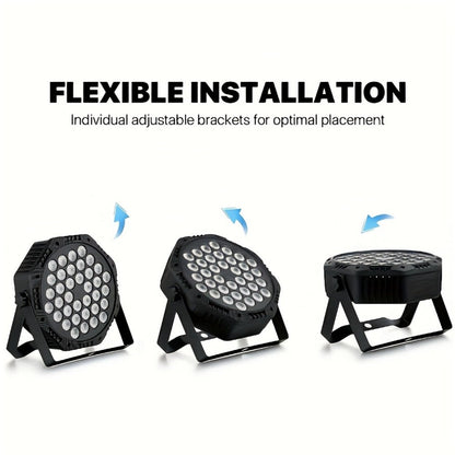 LED Stage Light, DMX Control, RGB, 20/12/10/8/6/4/2/1pc for Stage and Party Lighting detail image - detail view 19