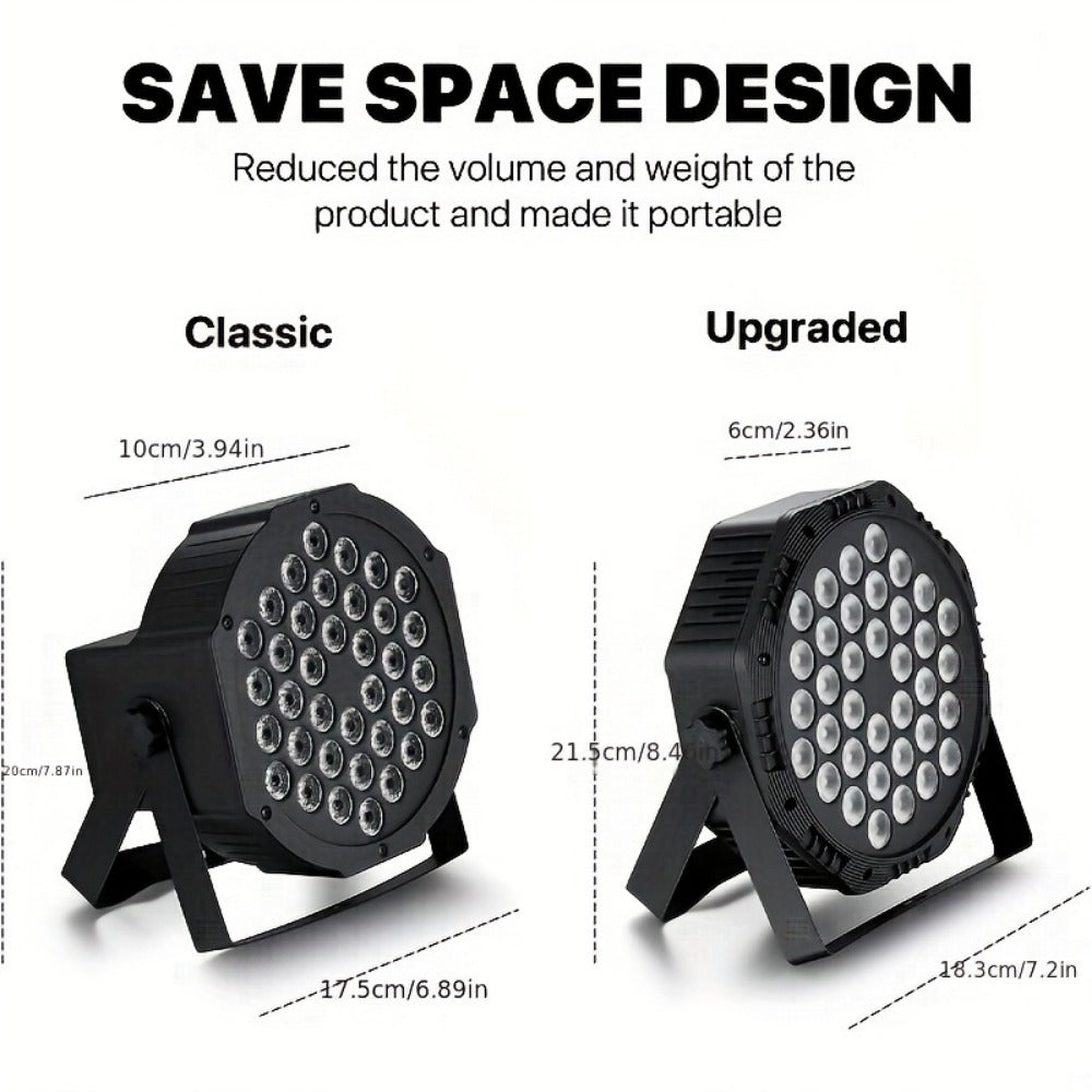 LED Stage Light, DMX Control, RGB, 20/12/10/8/6/4/2/1pc for Stage and Party Lighting detail image - detail view 4