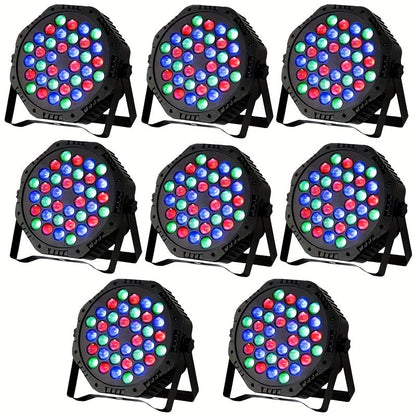 LED Stage Light shown in the 8pcs option