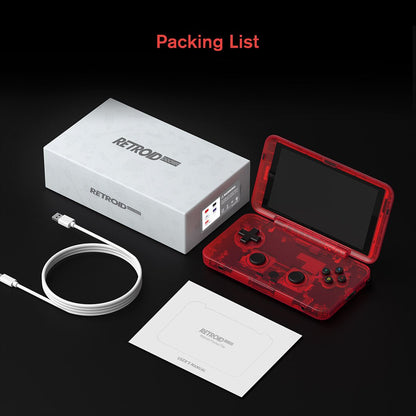 Handheld Game Console – Retroid Pocket Flip 2 Handheld Game Console – Flip AMOLED 5.5" Snapdragon 865 Android 13 Retro Emulator 8GB RAM…