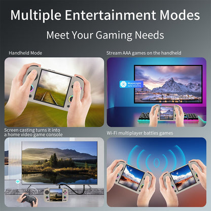 Anbernic RG CubeXX Retro Handheld Game Console - Unique Square 3.95" IPS 720x720 RGB Linux 30 Emulators 3800mAh Portable Gaming