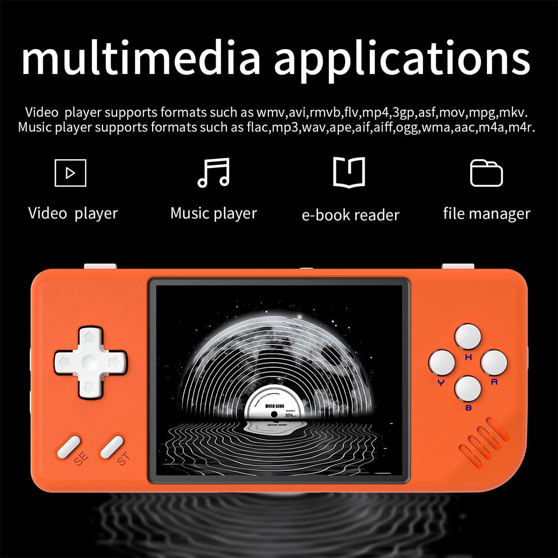 Handheld Game Console Anbernic RG28XX Compact with 2.8-Inch IPS OCA Full-Lamination, 640x480, 64GB or 128GB Options, 3100mAh Battery, HDMI