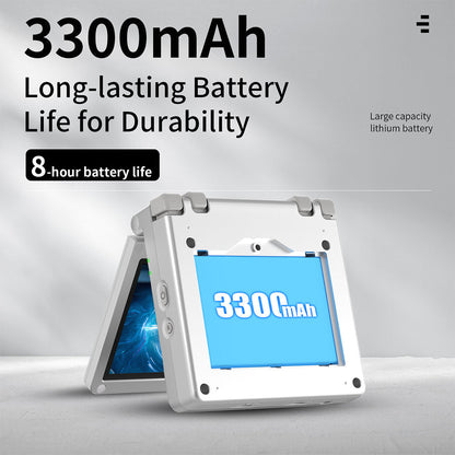 Handheld Game Console Anbernic RG35XXSP Clamshell with 3.5-inch IPS OCA Full-View, 32GB+64GB or 32GB+128GB Options, 3300mAh Battery, Linux