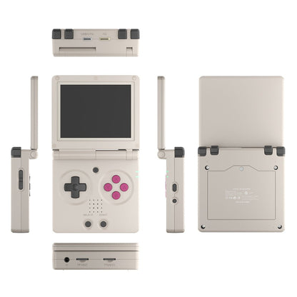 Handheld Game Console Anbernic RG35XXSP Clamshell with 3.5-inch IPS OCA Full-View, 32GB+64GB or 32GB+128GB Options, 3300mAh Battery, Linux