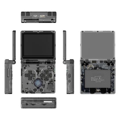 Handheld Game Console Anbernic RG35XXSP Clamshell with 3.5-inch IPS OCA Full-View, 32GB+64GB or 32GB+128GB Options, 3300mAh Battery, Linux