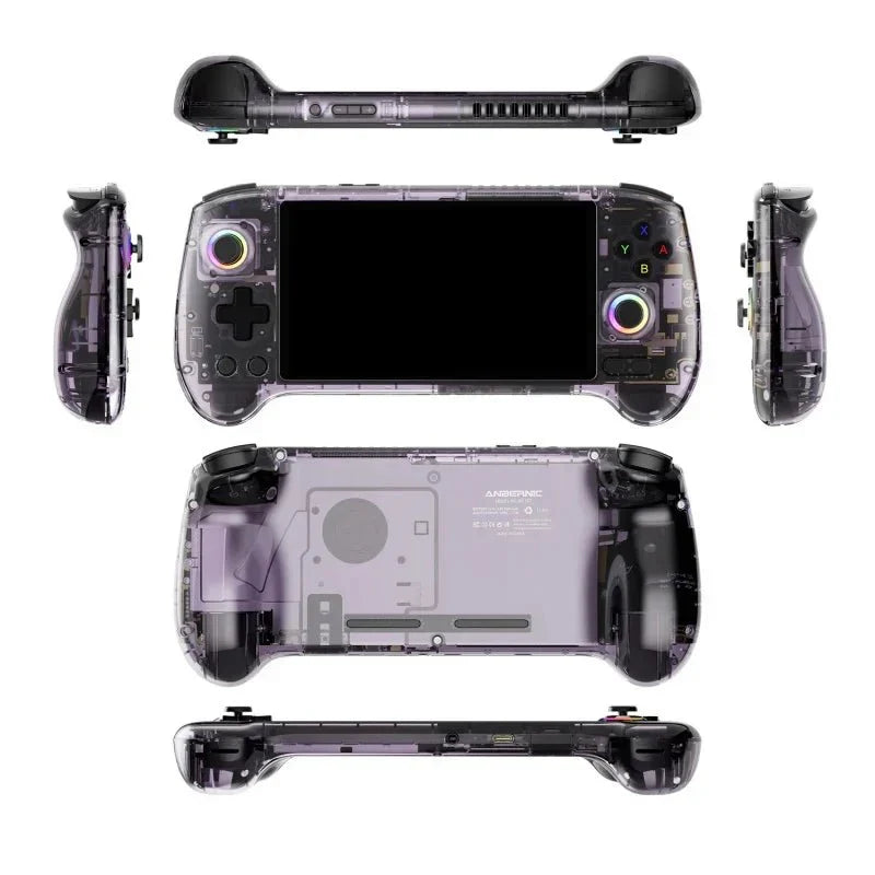Handheld Game Console Anbernic RG557 with 5.48-Inch AMOLED, 1920x1080, OCA Full Lamination, 5500mAh Battery, Android 14