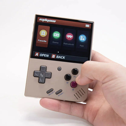 Handheld Game Console Miyoo Mini Plus with 3.5-inch IPS, 64GB stock-system card Options, 3000mAh Battery, Onion OS